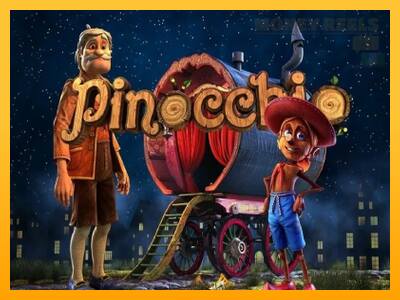 Pinocchio παιχνιδομηχανή για τα χρήματα