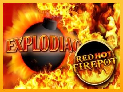 Explodiac Red Hot Firepot παιχνιδομηχανή για τα χρήματα