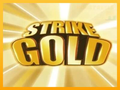 Strike Gold παιχνιδομηχανή για τα χρήματα