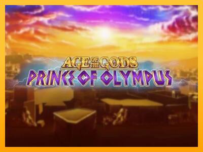 Age of the Gods Prince of Olympus παιχνιδομηχανή για τα χρήματα