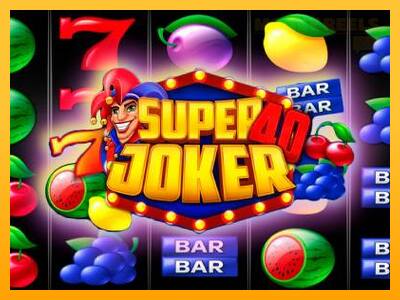 Super Joker 40 παιχνιδομηχανή για τα χρήματα