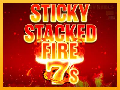 Sticky Stacked Fire 7s παιχνιδομηχανή για τα χρήματα