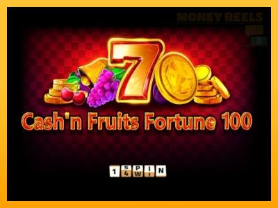 Cashn Fruits Fortune 100 παιχνιδομηχανή για τα χρήματα