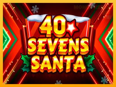 40 Sevens Santa παιχνιδομηχανή για τα χρήματα