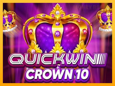 Quick Win Crown 10 παιχνιδομηχανή για τα χρήματα