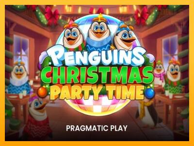 Penguins Christmas Party Time παιχνιδομηχανή για τα χρήματα