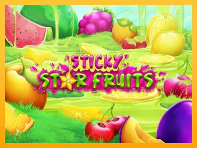 Sticky Star Fruits παιχνιδομηχανή για τα χρήματα