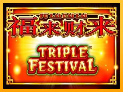 Fu Lai Cai Lai Triple Festival παιχνιδομηχανή για τα χρήματα