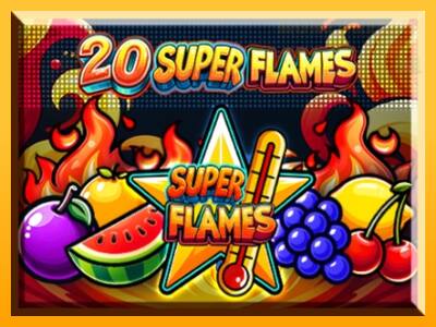 20 Super Flames παιχνιδομηχανή για τα χρήματα