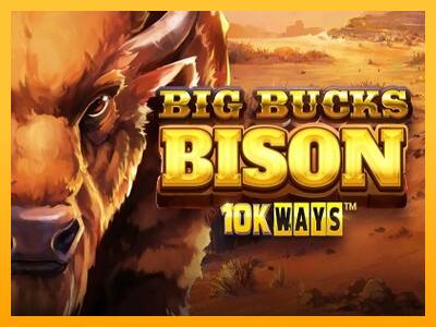 Big Bucks Bison 10K Ways παιχνιδομηχανή για τα χρήματα