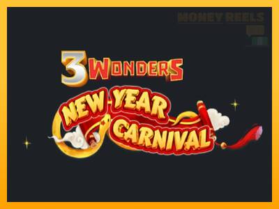 3 Wonders New Year Carnival παιχνιδομηχανή για τα χρήματα