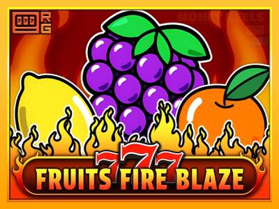 777 - Fruits Fire Blaze παιχνιδομηχανή για τα χρήματα