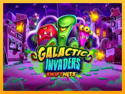 Galactic Invaders παιχνιδομηχανή για τα χρήματα