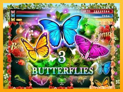 3 Butterflies παιχνιδομηχανή για τα χρήματα