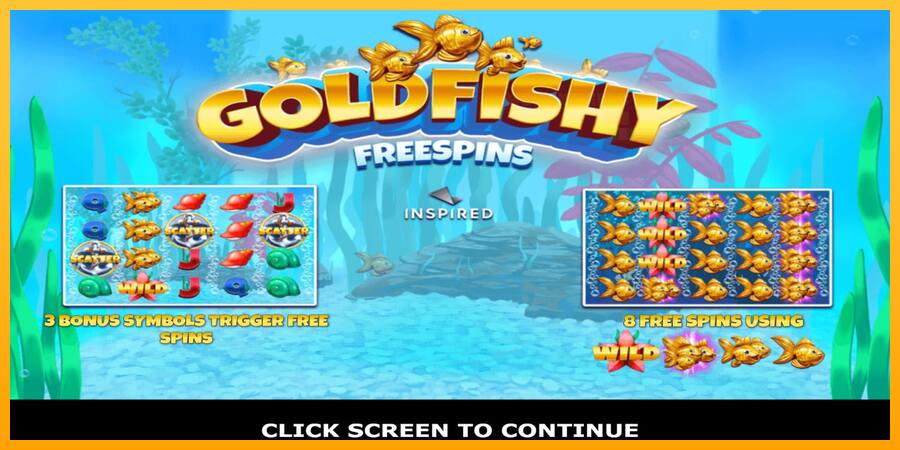 Gold Fishy Free Spins παιχνιδομηχανή για τα χρήματα, εικόνα 1