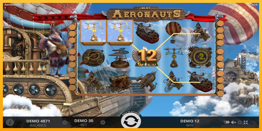 Aeronauts παιχνιδομηχανή για τα χρήματα, εικόνα 2