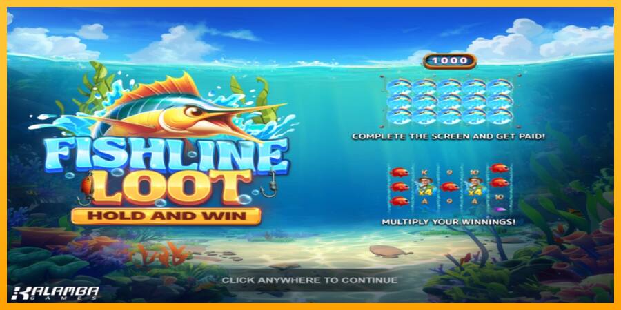 Fishline Loot Hold and Win παιχνιδομηχανή για τα χρήματα, εικόνα 1