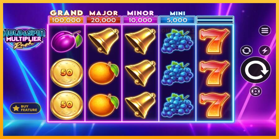 Hold & Spin Multiplier Rush παιχνιδομηχανή για τα χρήματα, εικόνα 2