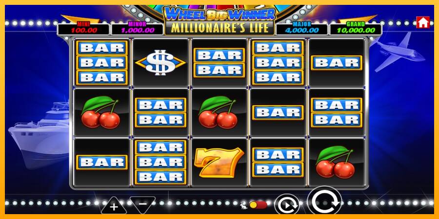 Wheel Big Winner Millionaires Life παιχνιδομηχανή για τα χρήματα, εικόνα 1