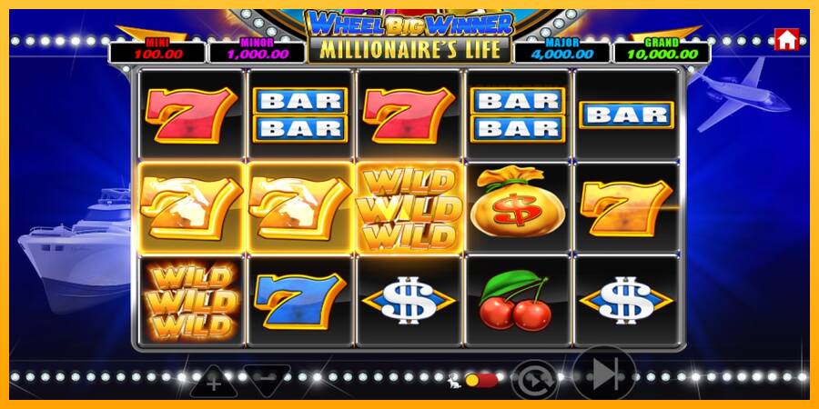 Wheel Big Winner Millionaires Life παιχνιδομηχανή για τα χρήματα, εικόνα 4