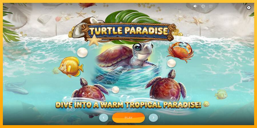 Turtle Paradise παιχνιδομηχανή για τα χρήματα, εικόνα 1