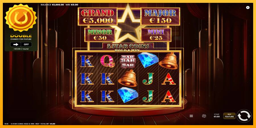 5 Star Coins: Hold & Win παιχνιδομηχανή για τα χρήματα, εικόνα 2