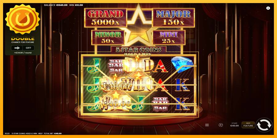 5 Star Coins: Hold & Win παιχνιδομηχανή για τα χρήματα, εικόνα 3