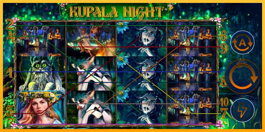 Kupala Night παιχνιδομηχανή για τα χρήματα, εικόνα 2