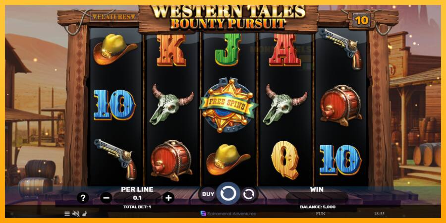 Western Tales - Bounty Pursuit παιχνιδομηχανή για τα χρήματα, εικόνα 2