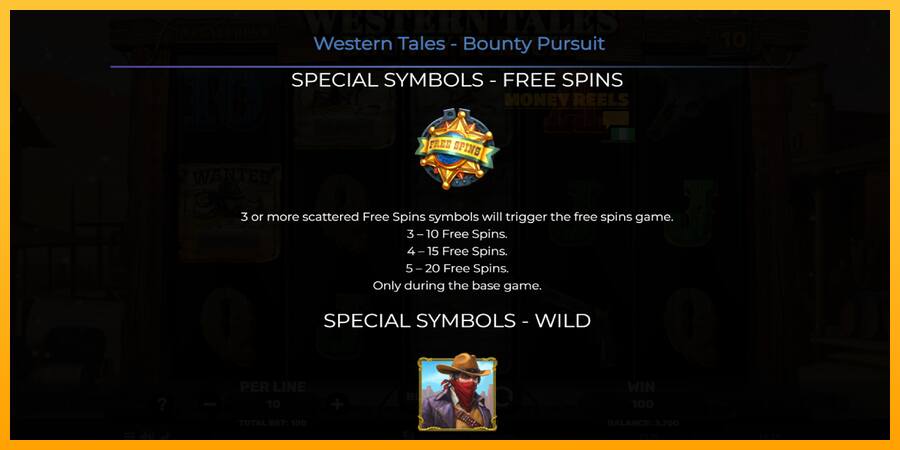 Western Tales - Bounty Pursuit παιχνιδομηχανή για τα χρήματα, εικόνα 5