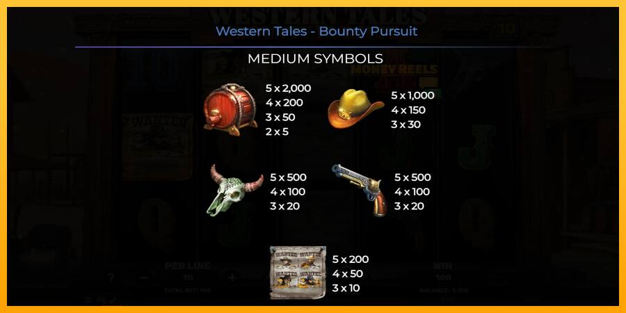 Western Tales - Bounty Pursuit παιχνιδομηχανή για τα χρήματα, εικόνα 6