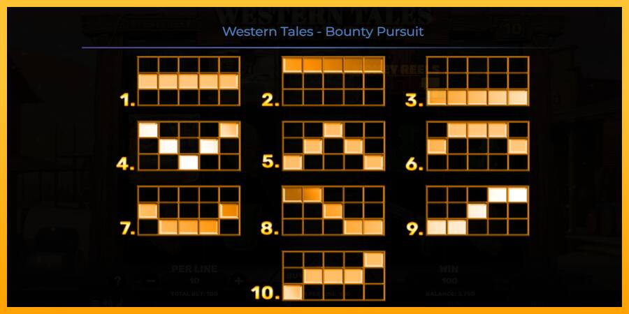 Western Tales - Bounty Pursuit παιχνιδομηχανή για τα χρήματα, εικόνα 7