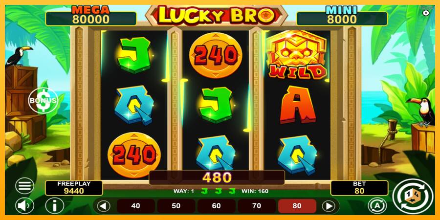 Lucky Bro Hold & Win παιχνιδομηχανή για τα χρήματα, εικόνα 3