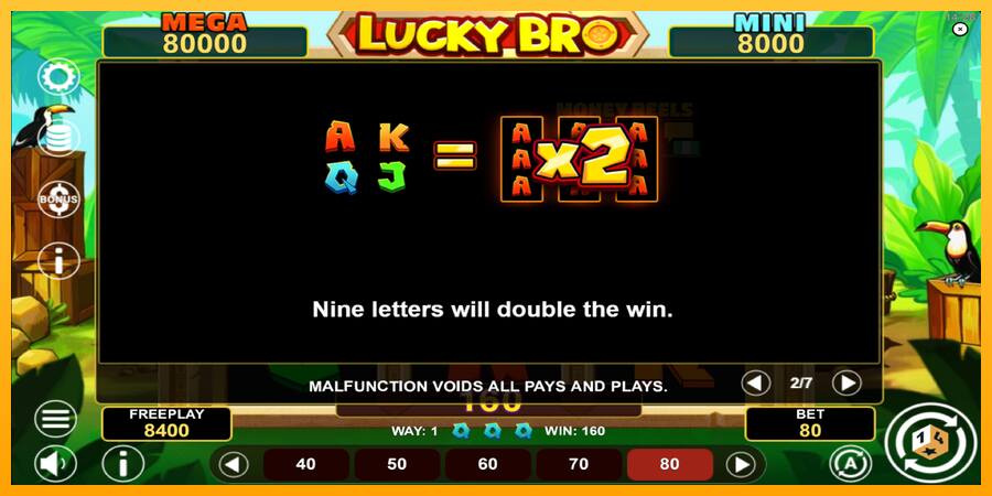 Lucky Bro Hold & Win παιχνιδομηχανή για τα χρήματα, εικόνα 6