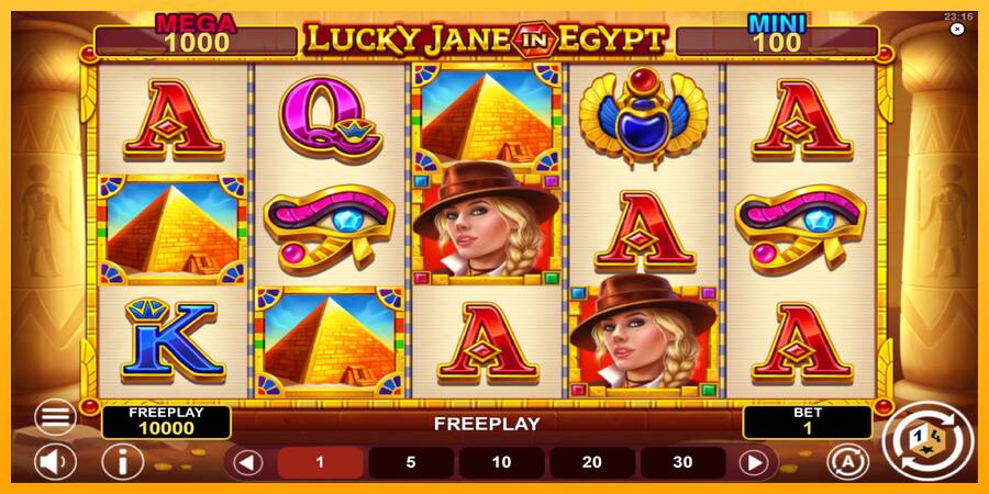 Lucky Jane in Egypt Hold & Win παιχνιδομηχανή για τα χρήματα, εικόνα 2