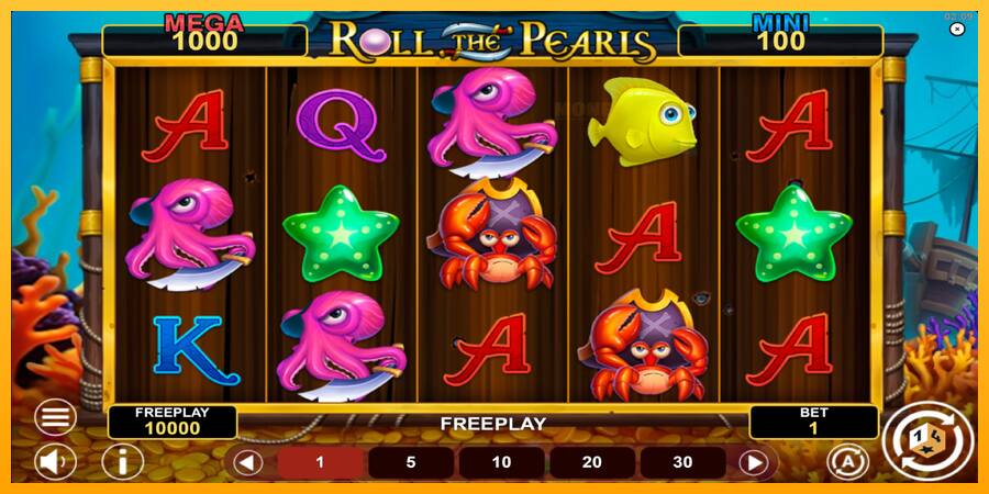 Roll The Pearls Hold & Win παιχνιδομηχανή για τα χρήματα, εικόνα 2