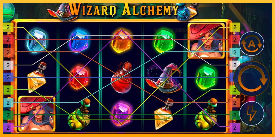 Wizard Alchemy παιχνιδομηχανή για τα χρήματα, εικόνα 2