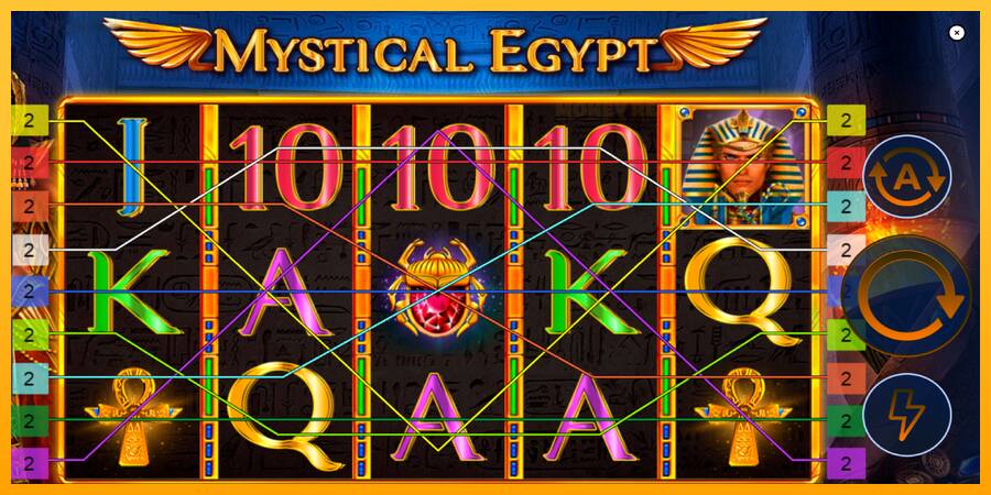 Mystical Egypt παιχνιδομηχανή για τα χρήματα, εικόνα 2