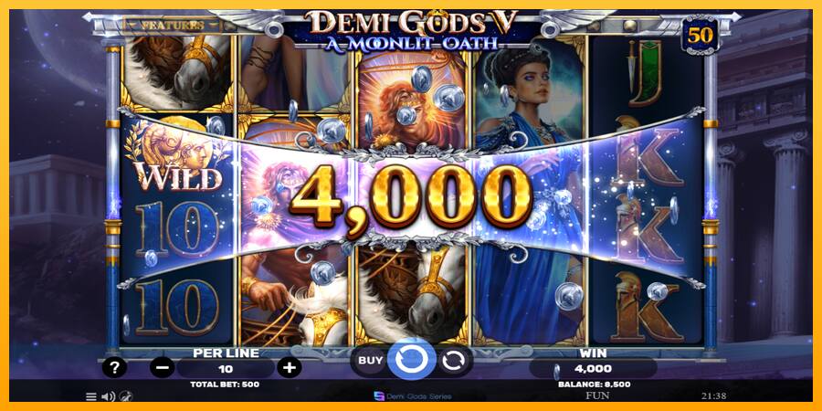 Demi Gods V – A Moonlit Oath παιχνιδομηχανή για τα χρήματα, εικόνα 4