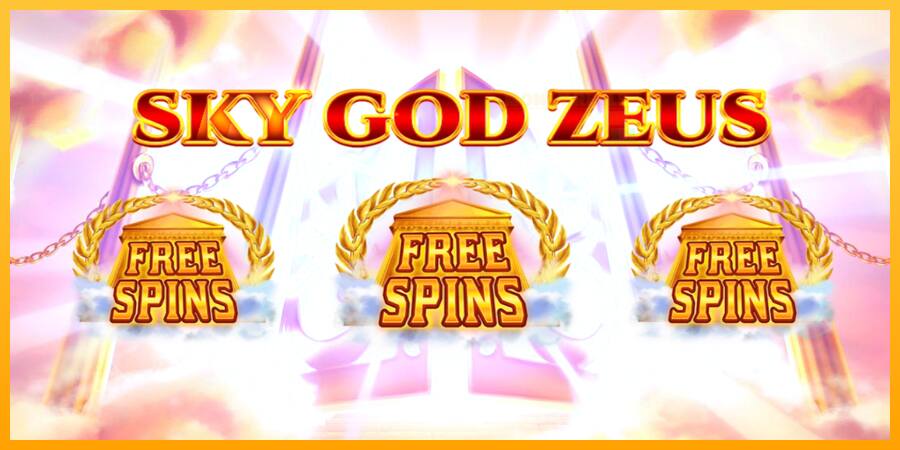 Sky God Zeus 3x3 παιχνιδομηχανή για τα χρήματα, εικόνα 1