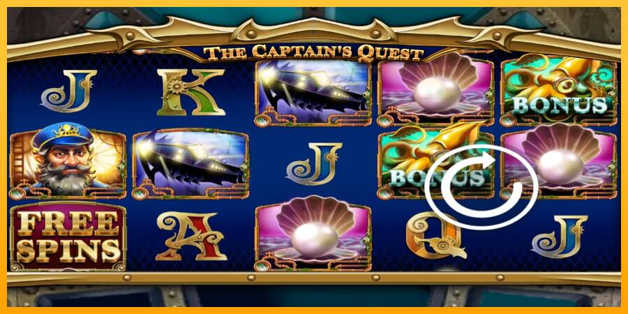 The Captains Quest παιχνιδομηχανή για τα χρήματα, εικόνα 1