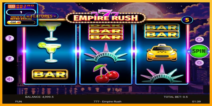 777 Empire Rush παιχνιδομηχανή για τα χρήματα, εικόνα 2