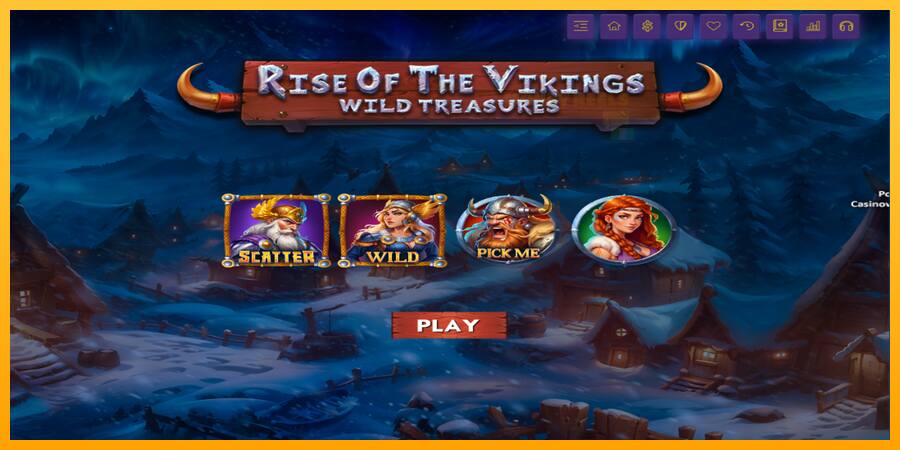 Rise of The Vikings - Wild Treasures παιχνιδομηχανή για τα χρήματα, εικόνα 1