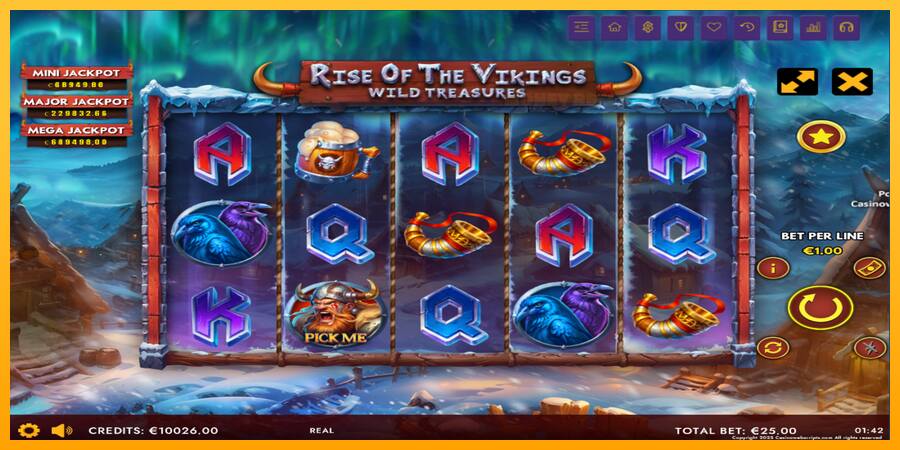 Rise of The Vikings - Wild Treasures παιχνιδομηχανή για τα χρήματα, εικόνα 2