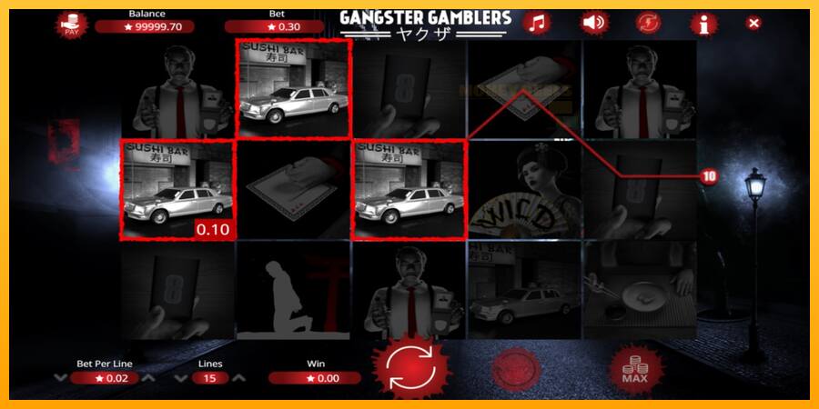 Gangster Gamblers παιχνιδομηχανή για τα χρήματα, εικόνα 2