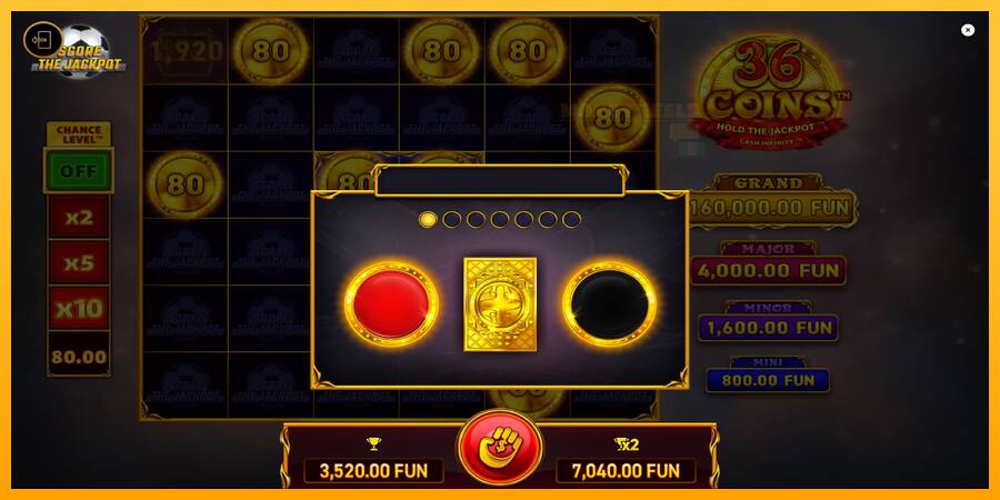 36 Coins Score The Jackpot παιχνιδομηχανή για τα χρήματα, εικόνα 6