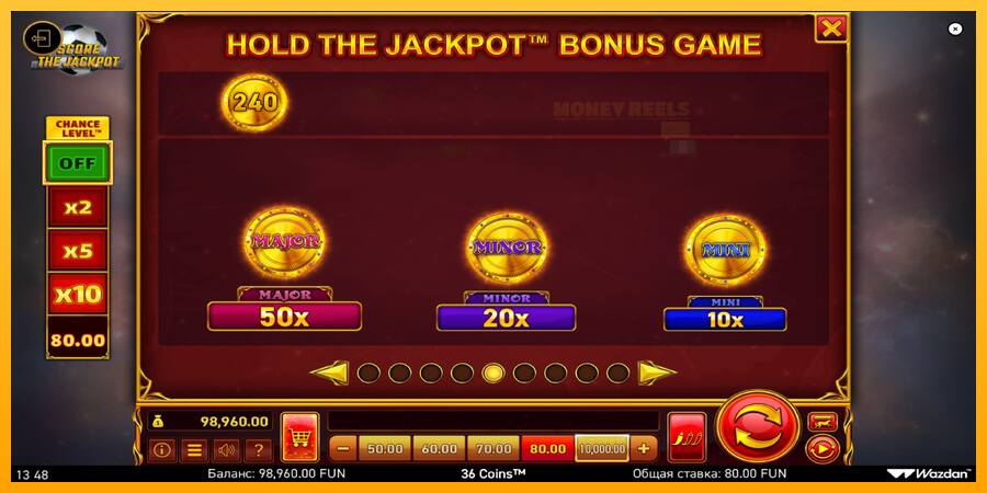 36 Coins Score The Jackpot παιχνιδομηχανή για τα χρήματα, εικόνα 7