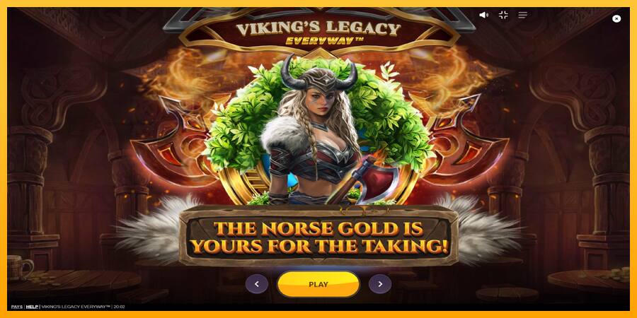 Vikings Legacy Everyway παιχνιδομηχανή για τα χρήματα, εικόνα 1