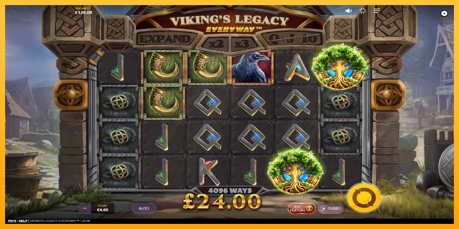 Vikings Legacy Everyway παιχνιδομηχανή για τα χρήματα, εικόνα 3