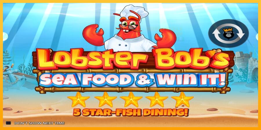 Lobster Bobs Sea Food & Win It παιχνιδομηχανή για τα χρήματα, εικόνα 1